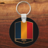 Porte-clés Roumanie (Recto)