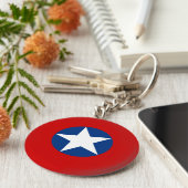 Porte-clés Roundel de Chile (Côté)