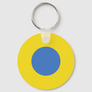 Porte-clés Roundel de l'armée de l'air ukrainienne