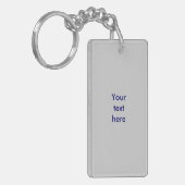 Porte-clés Roundel Tomtit | Oiseau néo-zélandais (Devant gauche)