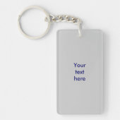 Porte-clés Roundel Tomtit | Oiseau néo-zélandais (Devant)