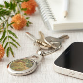 Porte-clés Rousseau Jungle Tropical Tiger Art (Côté )