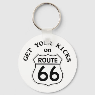 Porte-clés route66