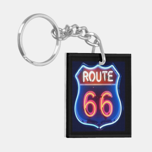 Porte-clés Route 66 (Devant gauche)