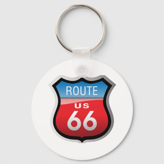 Porte-clés Route 66 (Recto)