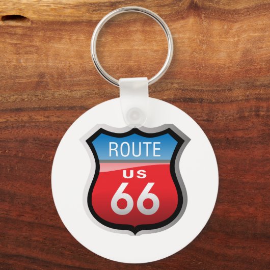 Porte-clés Route 66 (Recto)
