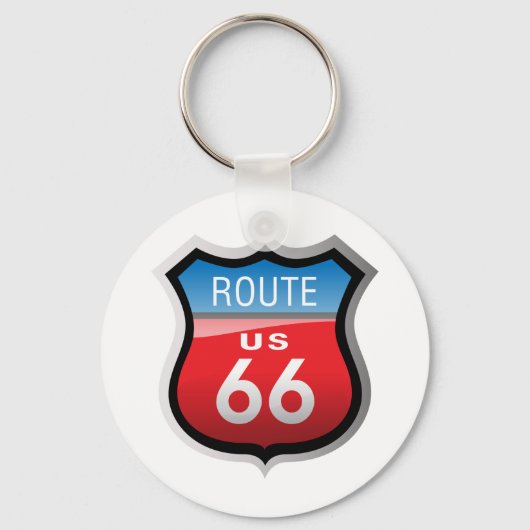 Porte-clés Route 66 (Recto)