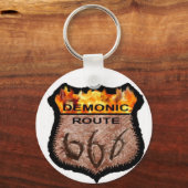 Porte-clés Route 666 (Recto)