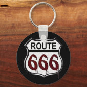 Porte-clés Route 666 (Recto)