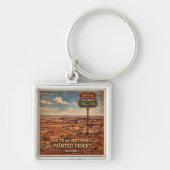 Porte-clés Route 66 Centennial Painted Desert Keepsake (Devant)