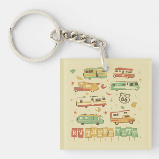 Porte-clés Route 66 RV Encore Là (Devant)