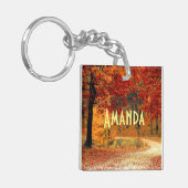 Porte-clés Route d'automne (Devant gauche)