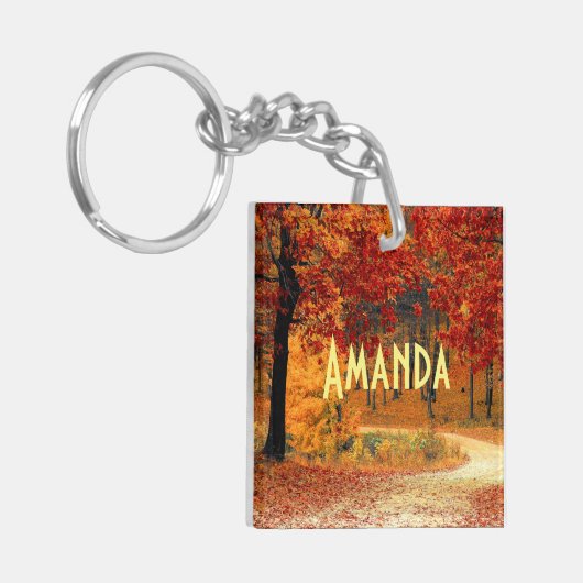 Porte-clés Route d'automne (Devant gauche)