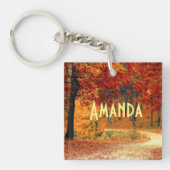 Porte-clés Route d'automne (Devant)