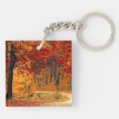 Porte-clés Route d'automne (Dos)