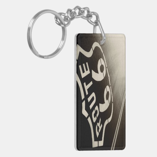 Porte-clés Route de mère, itinéraire 66 (Devant gauche)