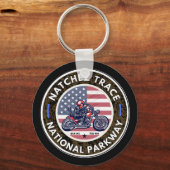 Porte-clés Route de Natchez Mississippi Tennessee (Recto)