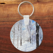 Porte-clés Route de neige (Recto)