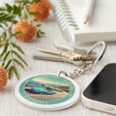 Porte-clés Route du Pacifique Californie (Devant Droit)