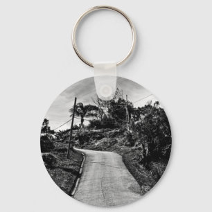 Porte-clés route en hauteur