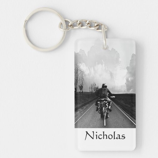 Porte-clés Route Motorcycle Biker (Devant)