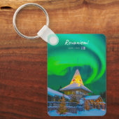 Porte-clés Rovaniemi, Finland - Magic Aurora Classic (Recto)