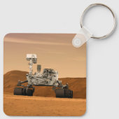 Porte-clés Rover Curiosity Du Laboratoire Scientifique Mars. (Dos)