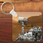 Porte-clés Rover Curiosity Du Laboratoire Scientifique Mars. (Recto)