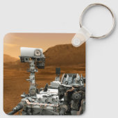 Porte-clés Rover Curiosity Du Laboratoire Scientifique Mars. (Dos)