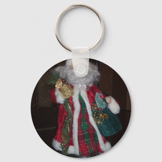 Porte-clés Royal Plaid Hohoho Père Noël Joyeux Noël (Recto)