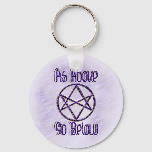 Porte-clés Royal Purple Unicursal (Recto)