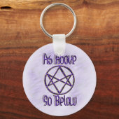 Porte-clés Royal Purple Unicursal (Recto)