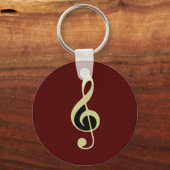 Porte-clés Royal Treble Clef Porte - clé (Recto)