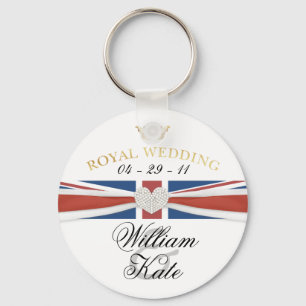 Porte-clés Royal Wedding - Prince William & Kate Collectibles