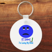 Porte-clés RT Étudiant IM PERDANT MON ESPRIT GRAND BLEU (Recto)