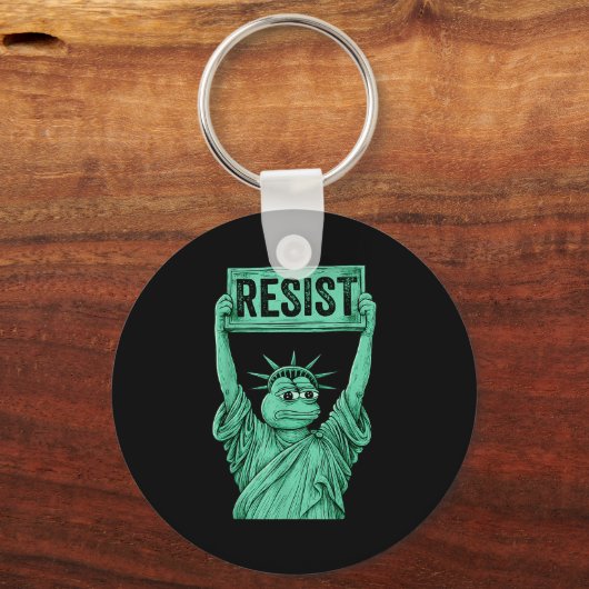 Porte-clés Rtland Frog Funny City Art - Rtland Frog Protest  (Recto)