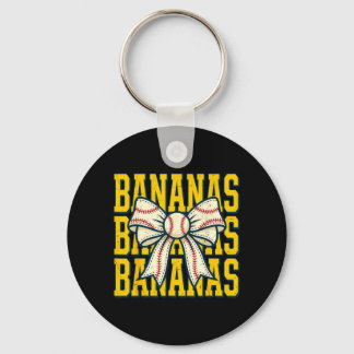 Porte-clés Ruban à nœud banane Fruit Femmes Filles Enfants
