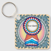 Porte-clés Ruban de campagne électorale (Recto)