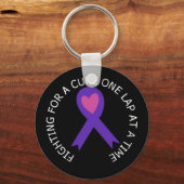 Porte-clés Ruban de l'espoir (Recto)