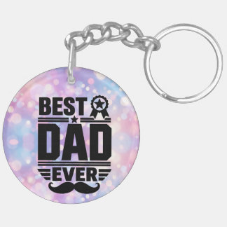 Porte-clés Ruban de récompense Meilleur Papa de tous les temp