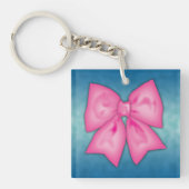 Porte-clés Ruban rose (Devant)