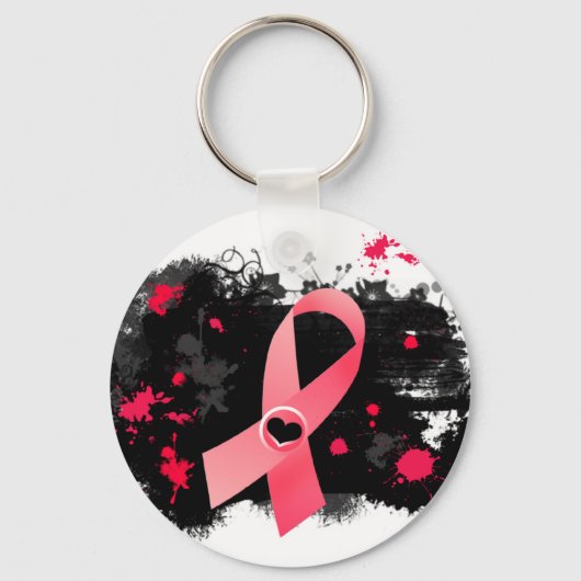 Porte-clés Ruban rose (Recto)