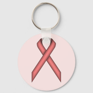Porte-clés Ruban rose standard par Kenneth Yoncich