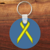 Porte-clés Ruban standard jaune par Kenneth Yoncich (Recto)