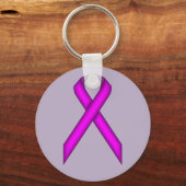 Porte-clés Ruban standard violet par Kenneth Yoncich (Recto)