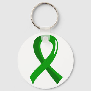 Porte-clés Ruban vert 3 d'infirmité motrice cérébrale