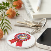 Porte-clés Rubans de volleyball 2e (Devant Droit)