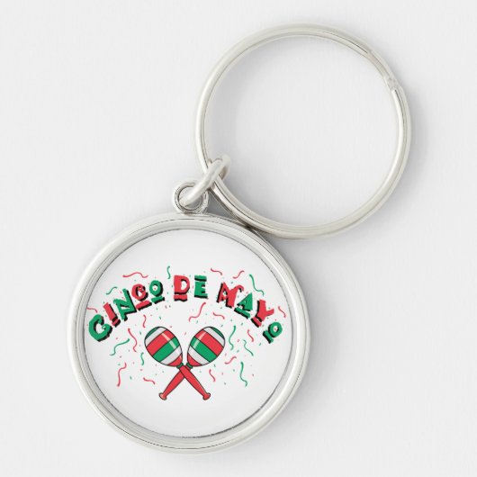 Porte-clés Rubans & Maracas (Devant)