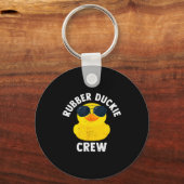 Porte-clés Rubber Duckie Crew Funny Rubber Duck (Recto)