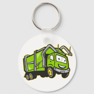 Porte-clés Rubbish Truck Keychain